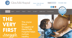 Desktop Screenshot of glensfallshospital.org